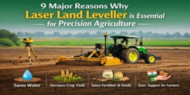 Apogee Agrotech blog covering modern farming techniques, laser land levelling, and agricultural equipment insights